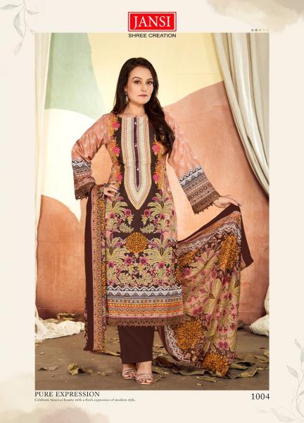 Jansi farah vol 1 pakistani suit manufacturer